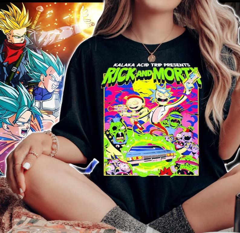 Kalaka acid trip presents Rick and Morty shirt woman shirt