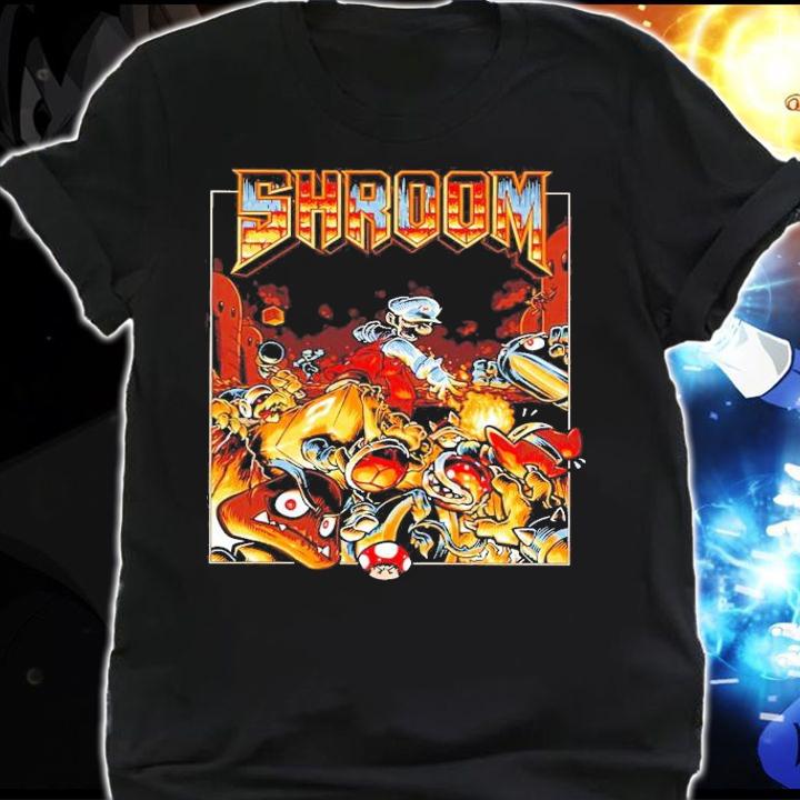 Mario Shrooms of doom shirt shirt