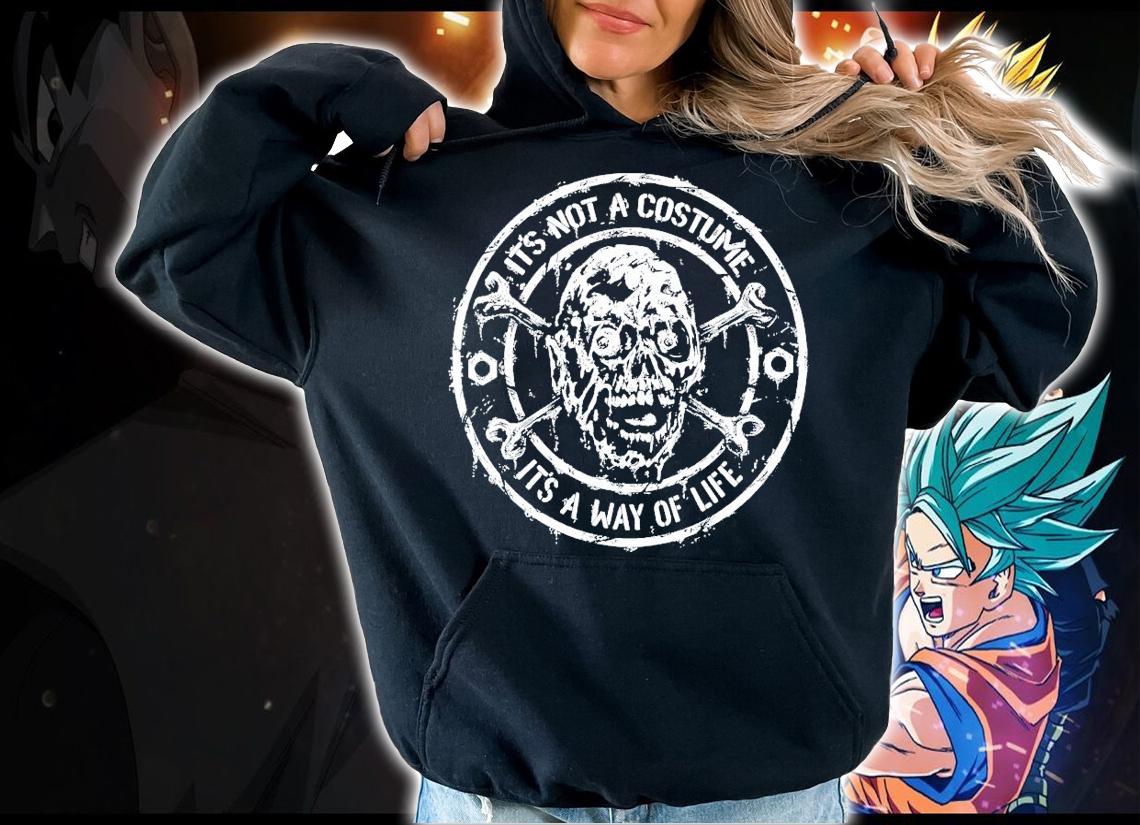 The return of the living dead it's not a costume it's a way of life shirt hoodie