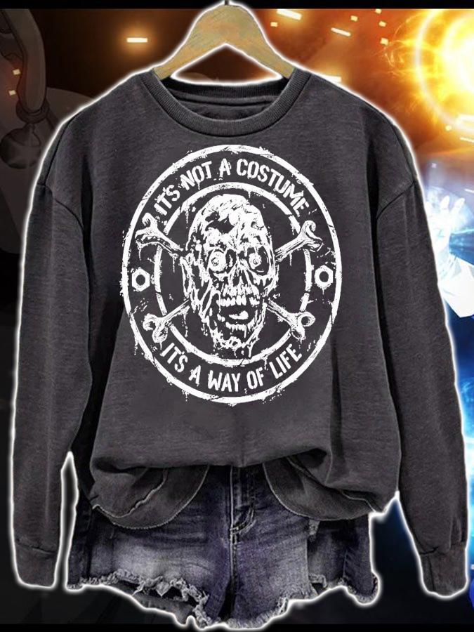 The return of the living dead it's not a costume it's a way of life shirt sweatshirt