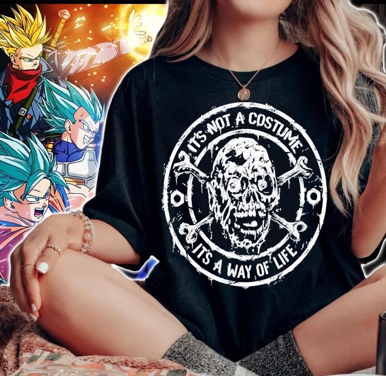 The return of the living dead it's not a costume it's a way of life shirt woman shirt