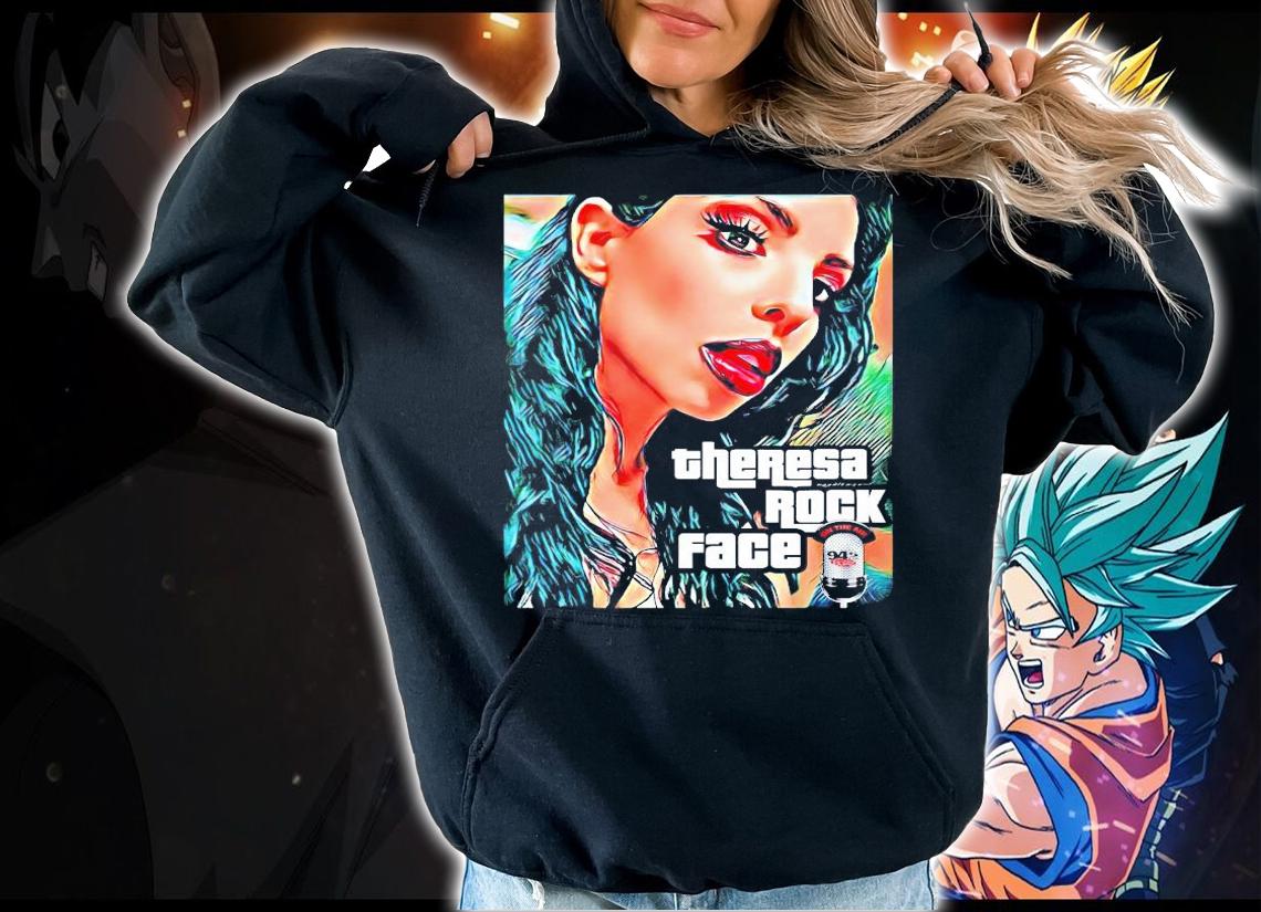 TheresaRockFace Charity T-shirt hoodie