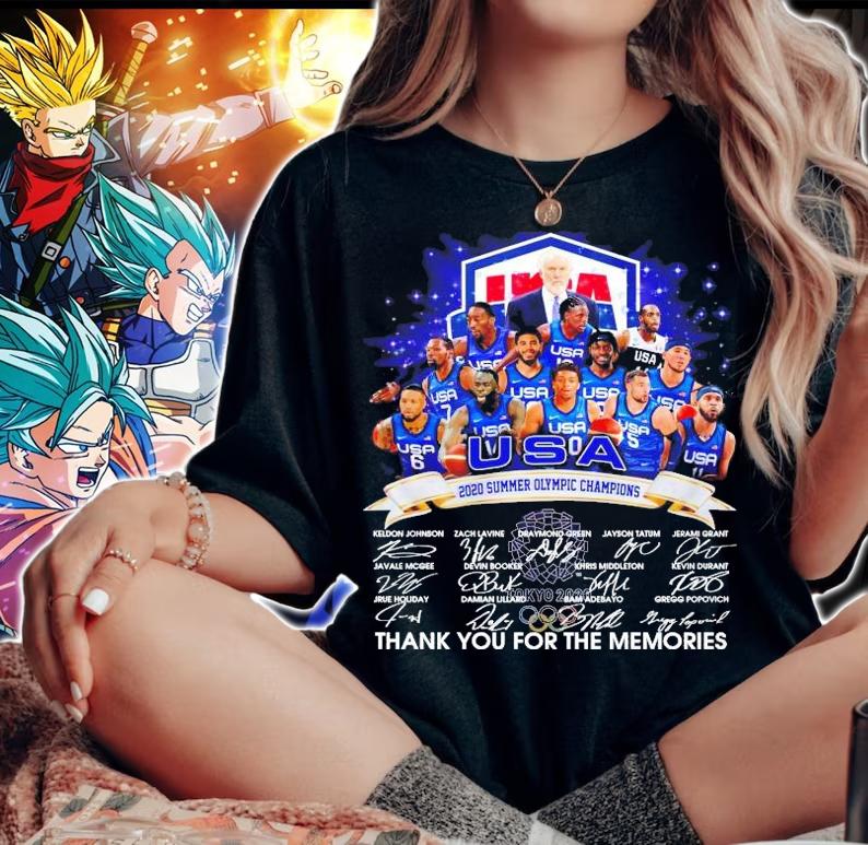 USA 2020 Summer Olympic Champions thank you for the memories shirt woman shirt