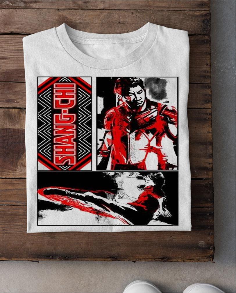 Marvel Studios Shang-Chi And The Legend Of The Ten Rings Shang-Chi Foot Way T-shirt shirt