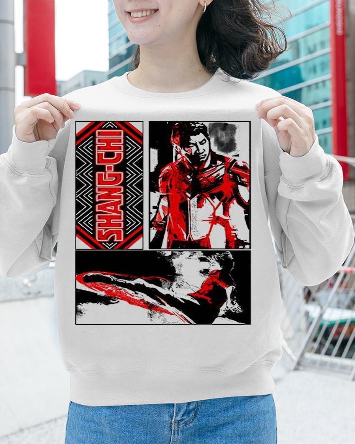 Marvel Studios Shang-Chi And The Legend Of The Ten Rings Shang-Chi Foot Way T-shirt sweatshirt