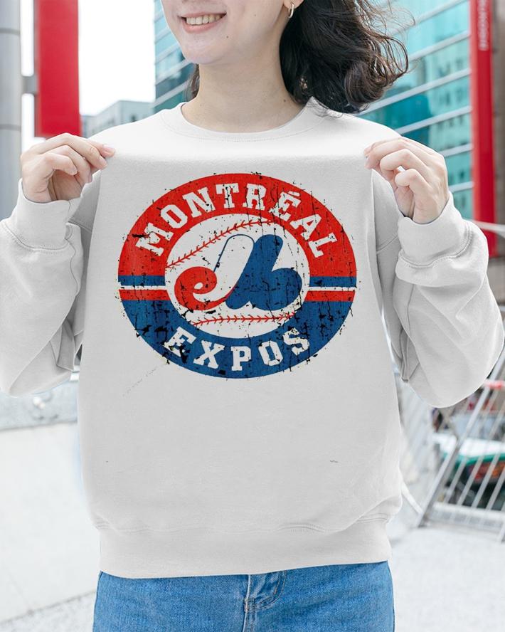 Montreal expos 1969 t-shirt sweatshirt