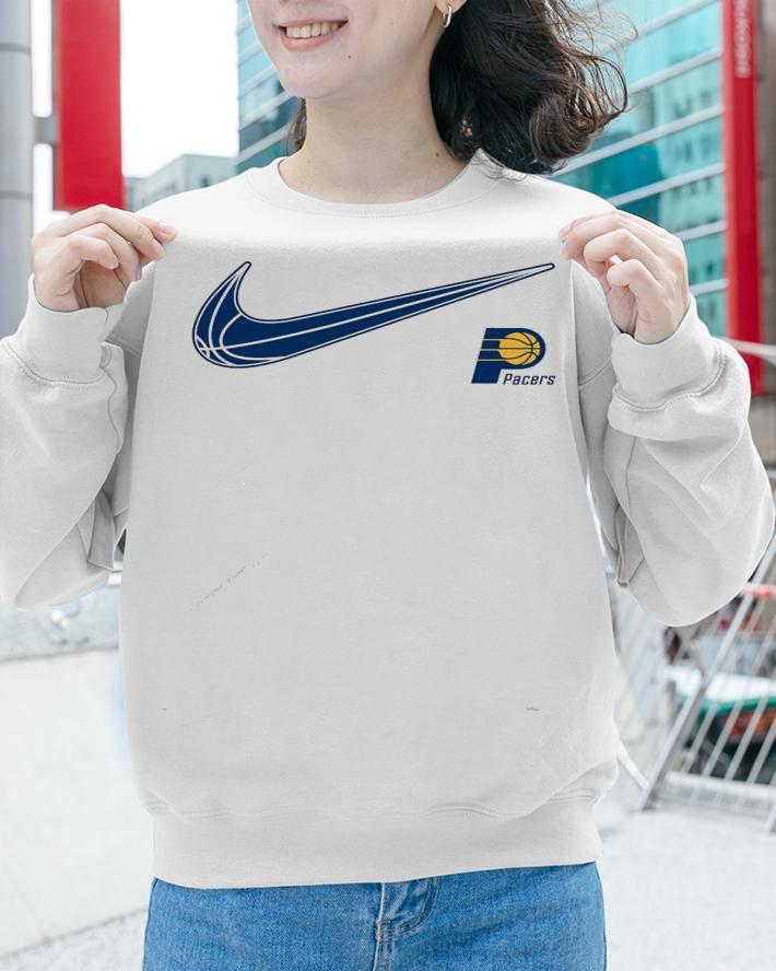 Indiana Pacers 2020-2021 Nike City Edition Swoosh shirt sweatshirt