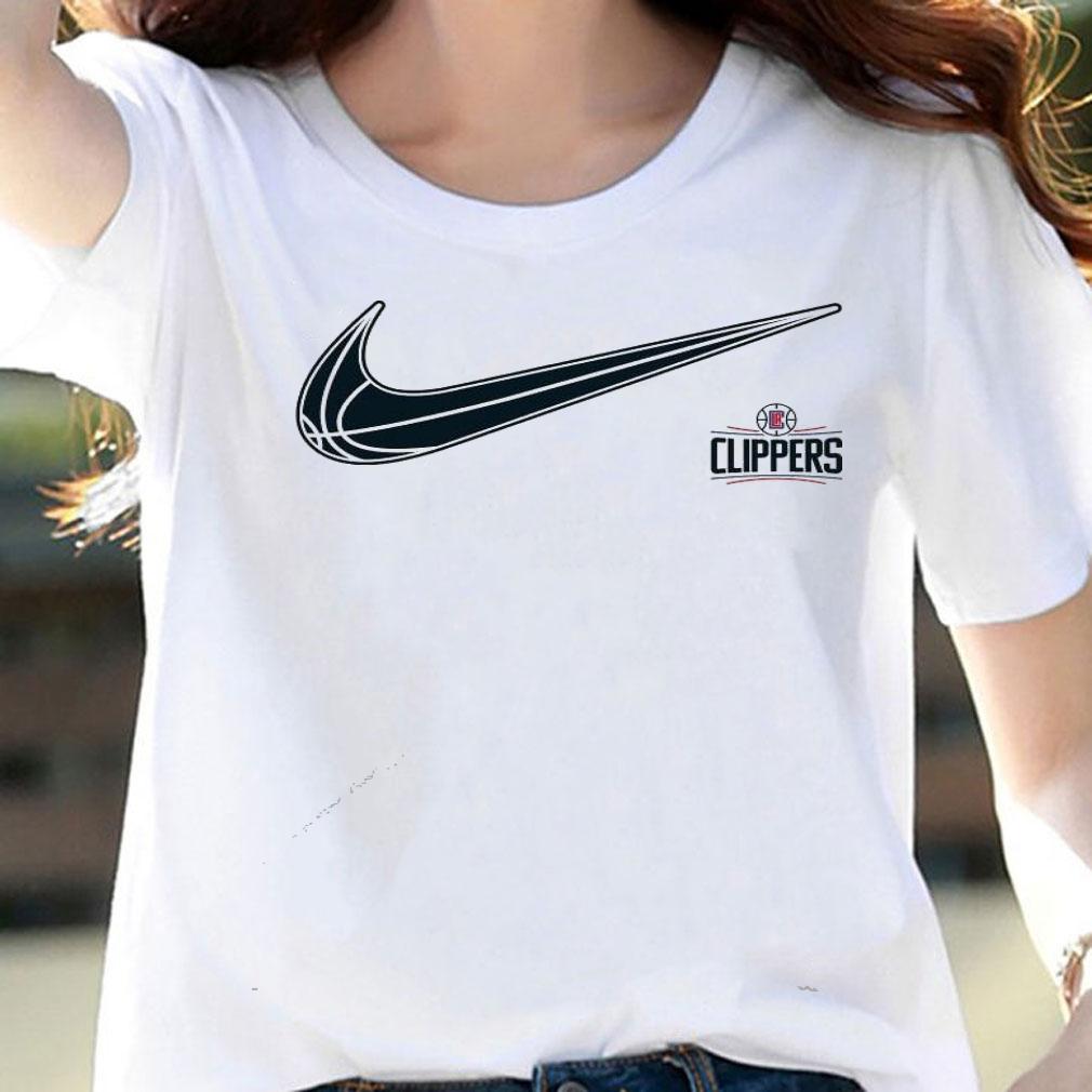 LA Clippers 2020-2021 Nike City Edition Swoosh shirt woman shirt