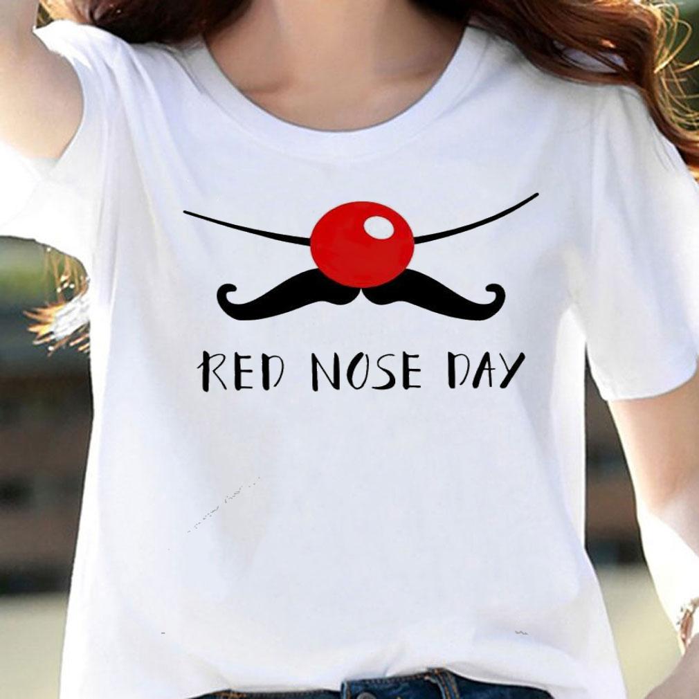 Red Nose Day shirt woman shirt