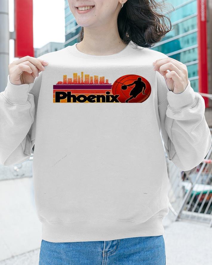 Phoenix Az Cityscape Hot Retro Sun shirt sweatshirt