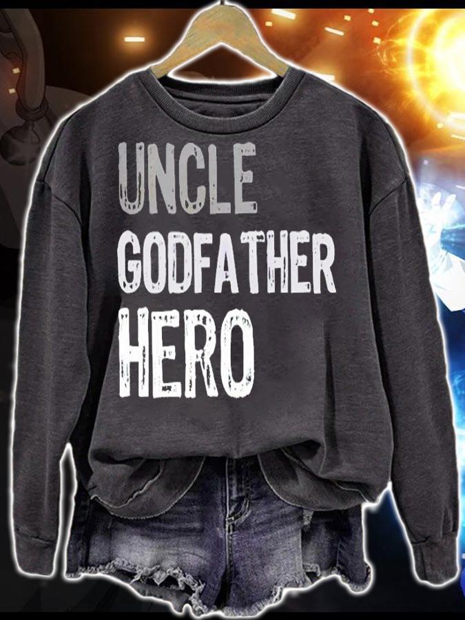 Uncle Godfather hero shirt sweatshirt