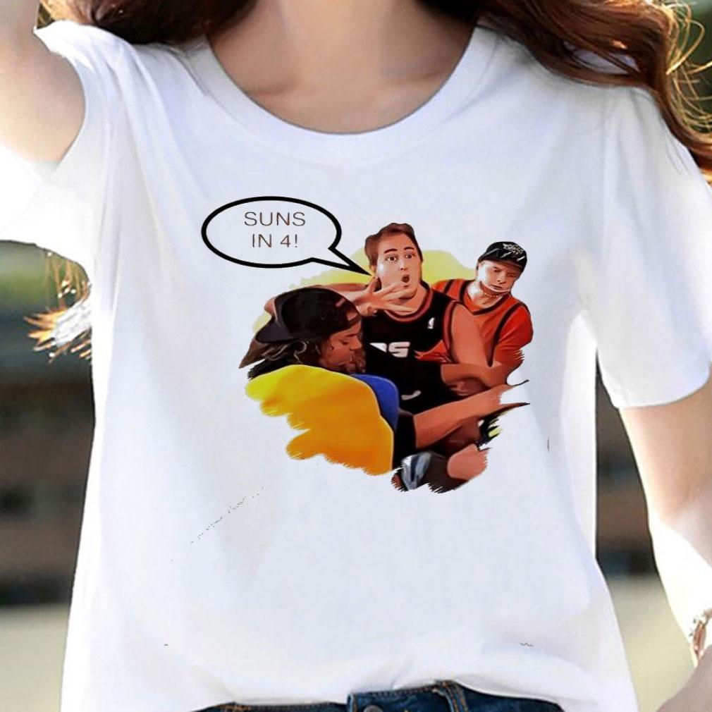 Suns in 4 Phoenix Suns Devin Booker Nick McKellar shirt woman shirt