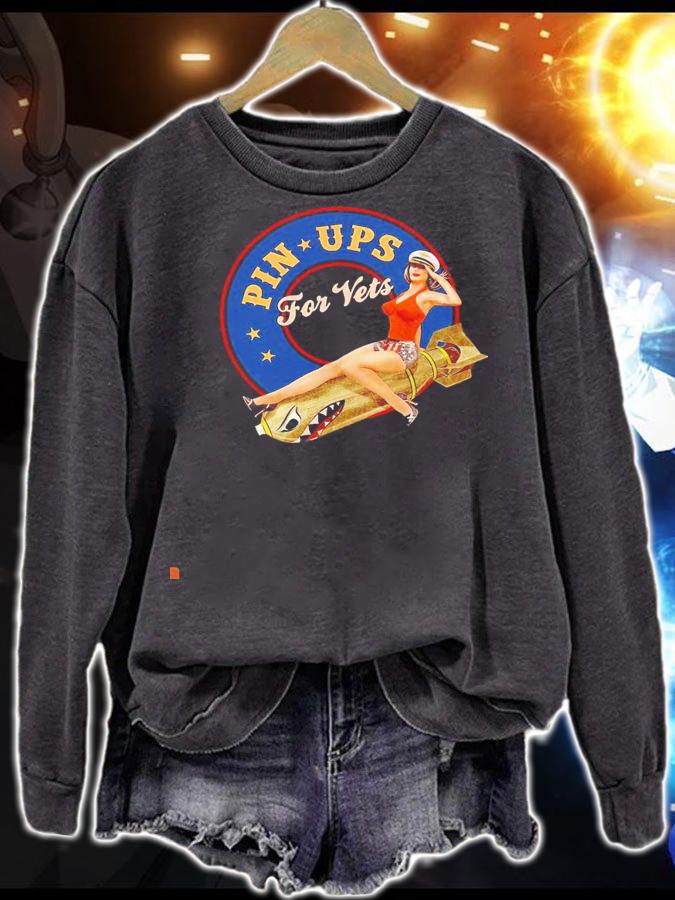 Pin Ups for Vets nice shirt sweatshirt