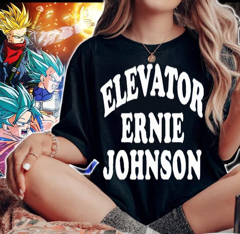 Elevator Ernie Johnson T-shirt woman shirt