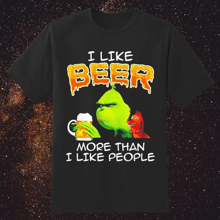 Funny Grinch and Max Christmas T-Shirt - 