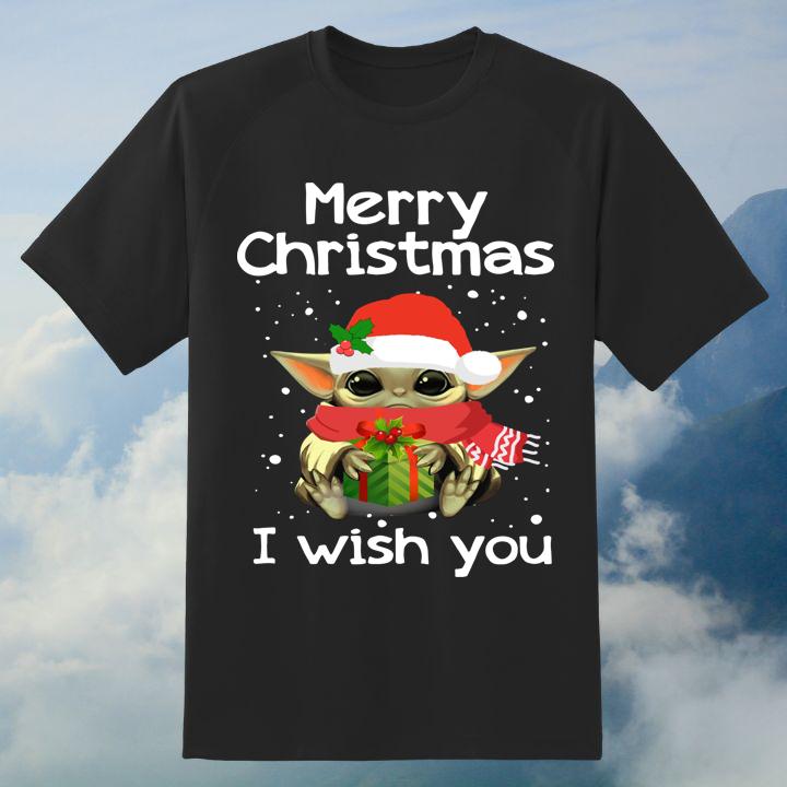 Unique Baby Yoda Merry Christmas Shirt - Perfect Holiday Gift Idea