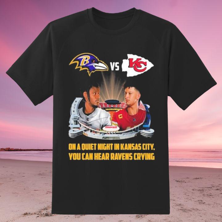 Get Your Kansas City Chiefs vs Ravens Mahomes & Jackson Shirt Today!