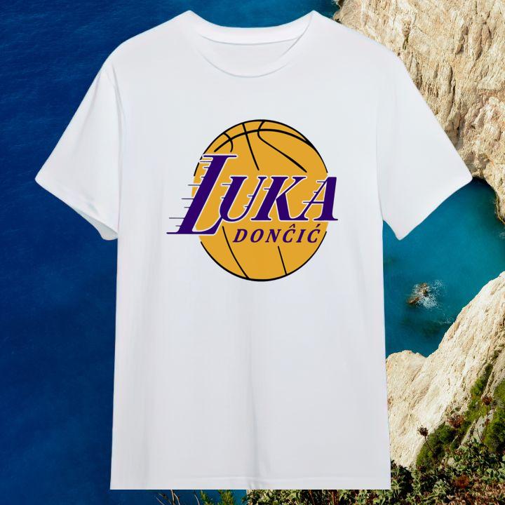 Official Luka Doncic Los Angeles Lakers Basketball Nba T-Shirt