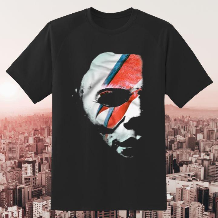 Michael Myers Face David Bowie T-Shirt