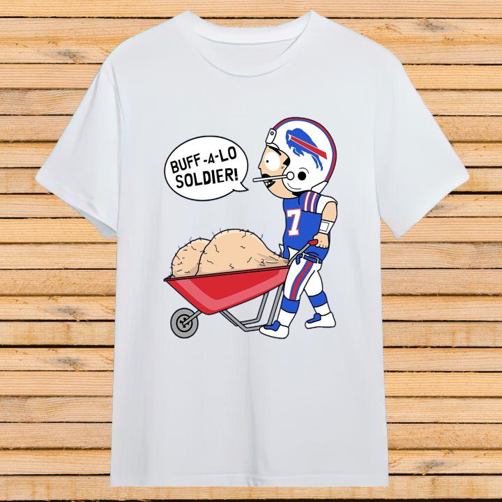 The South Park Buff-A-Lo Soldier Buffalo Bills T-Shirt