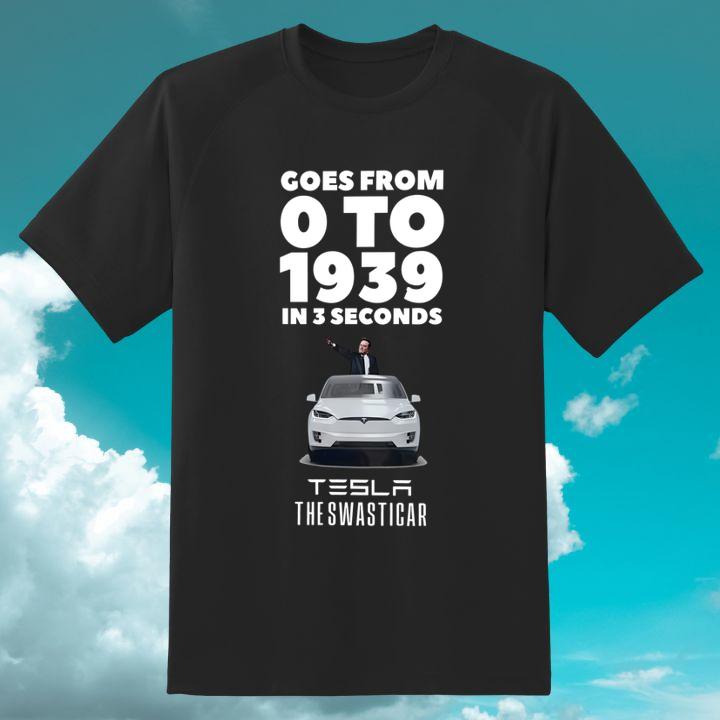 Elon Musk Tesla Goes From 0 To 1939 In 3 Seconds Shirt 2