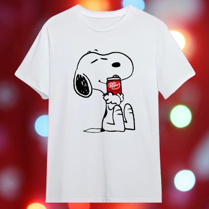 Cute Snoopy Hug Dr Pepper T-Shirt