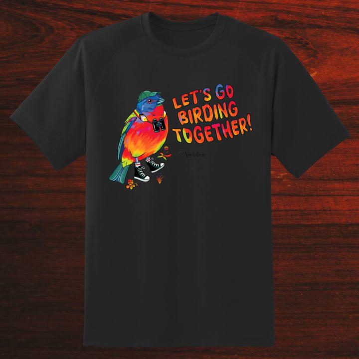 Lets Go Birding Together 2024 Shirt