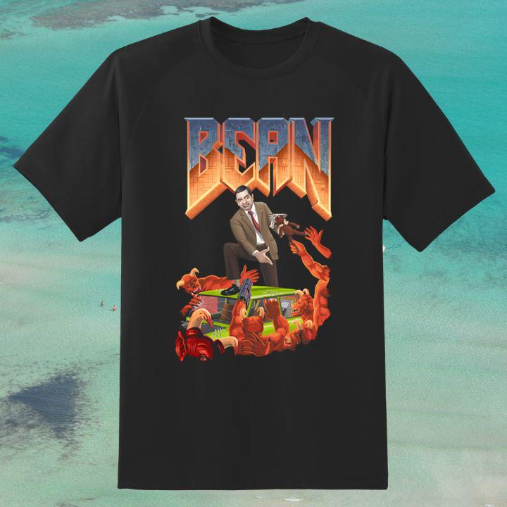 Mr. Bean In The Style Of The Doom Poster Art Parody T-Shirt
