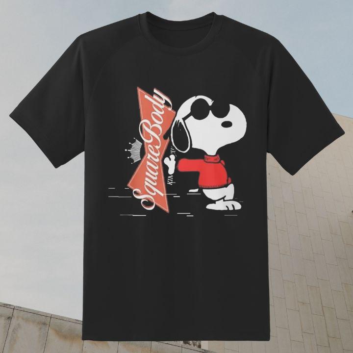 Snoopy Square Body Union King Of Trucks Chevy Truck T-Shirt