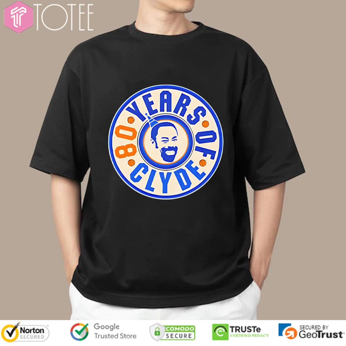 Walt Frazier 80 Years Of Clyde Vintage T-Shirt