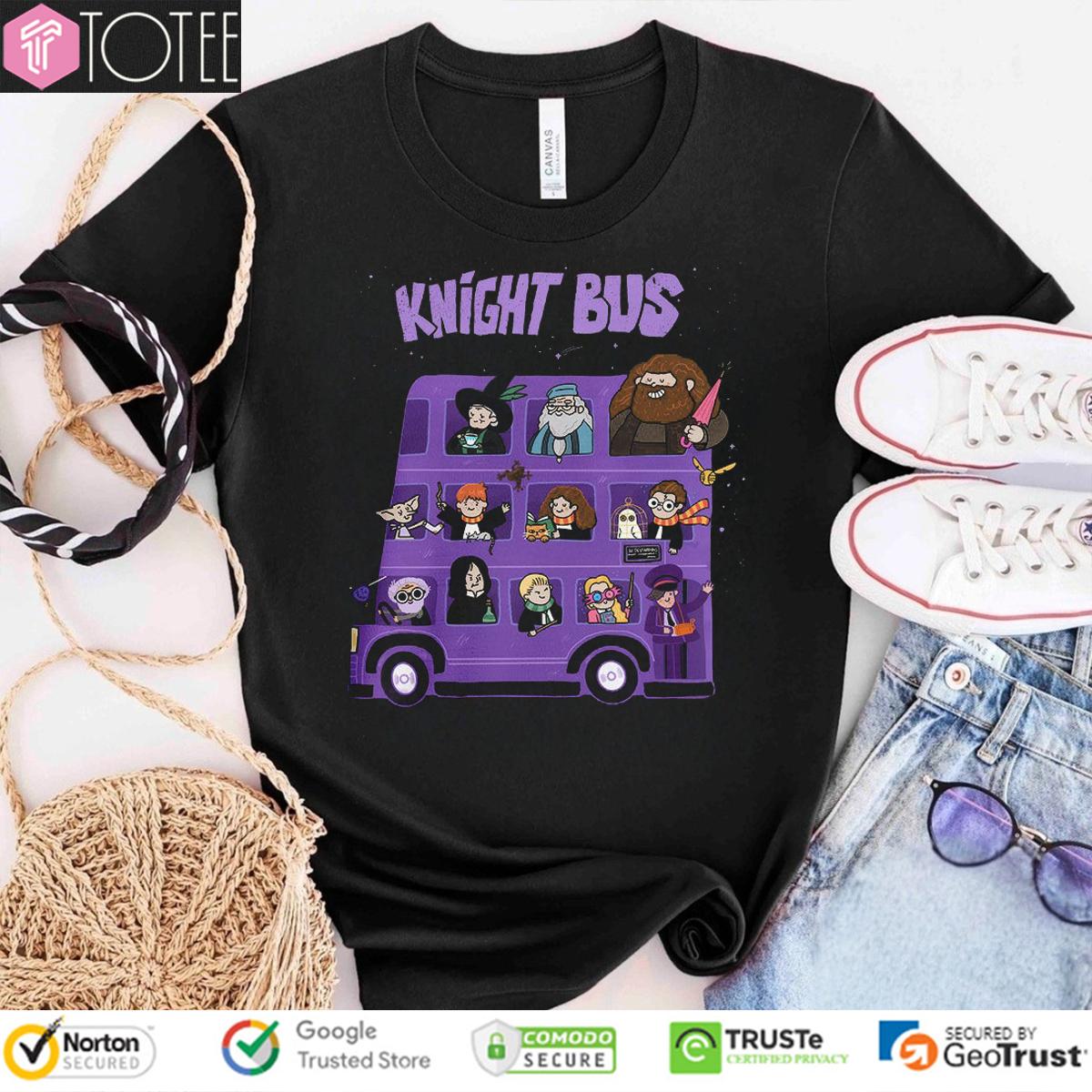 Harry Potter Characters Knight Bus T-Shirt