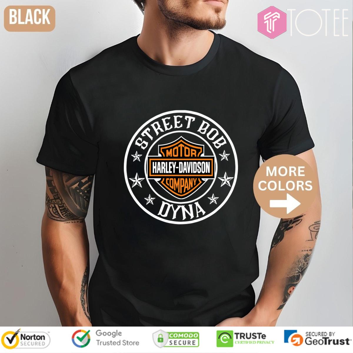 Street Bob Dyna Shirt: Own the Legend. Ride in Style. Get Yours Now.