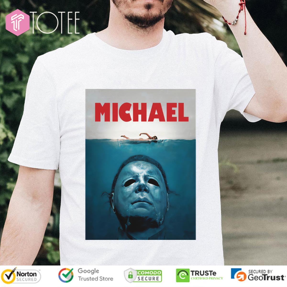 Michael Myers And Jaws Halloween Shirt