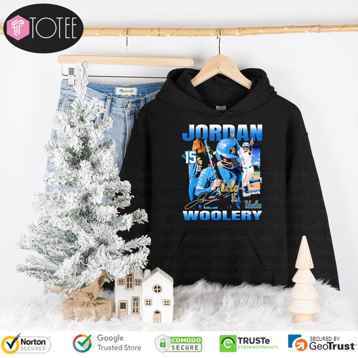 Jordan Woolery 15 UCLA Softball Signature hoodie