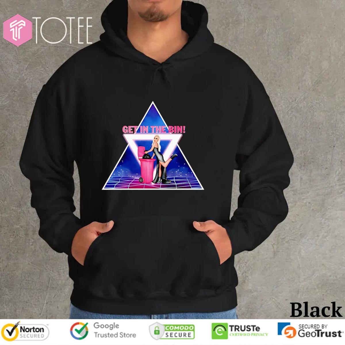 Luxeria Get In The Bin Retro hoodie