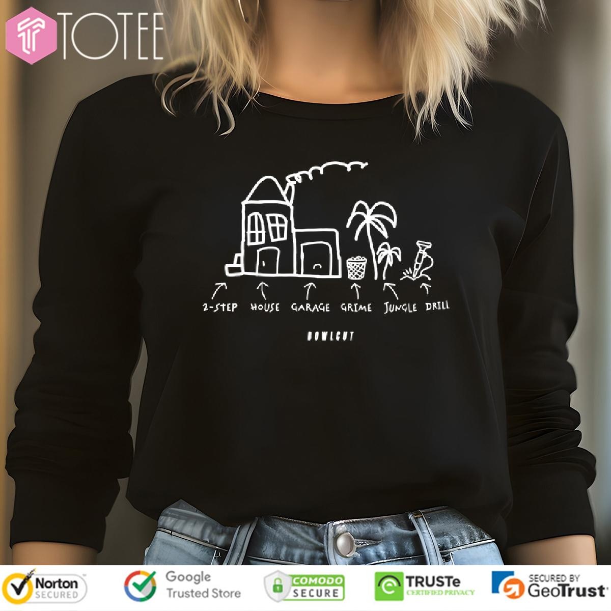 2 Step House Garage Grime Jungle Drill Long Sleeve
