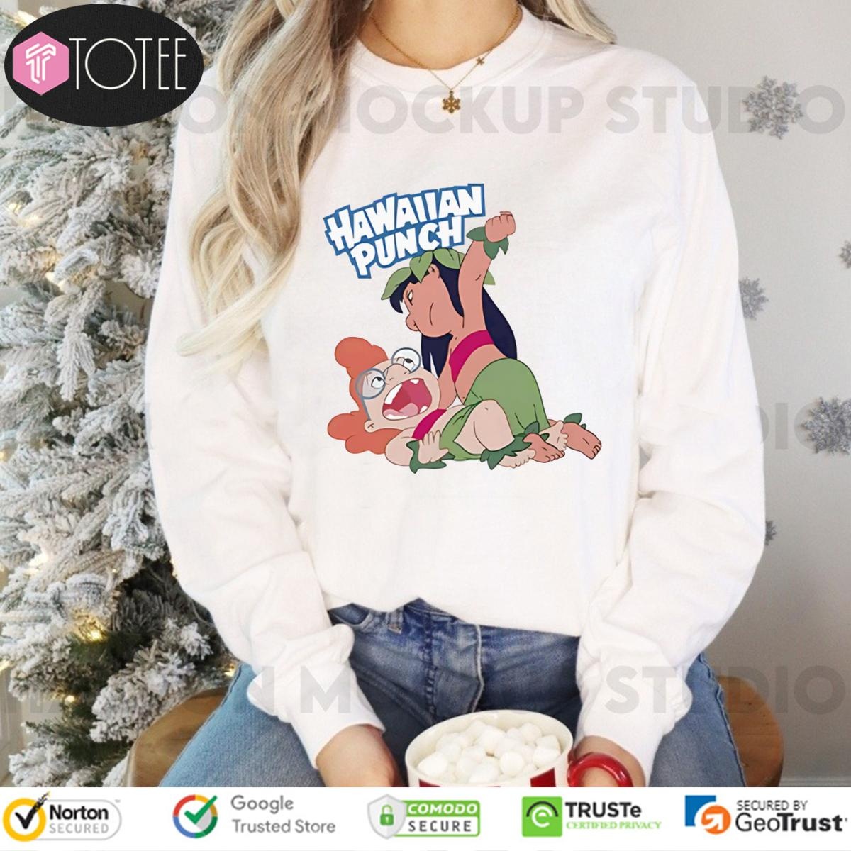 Lilo And Mertle Hawaiian Punch Lilo And Stitch Long Sleeve