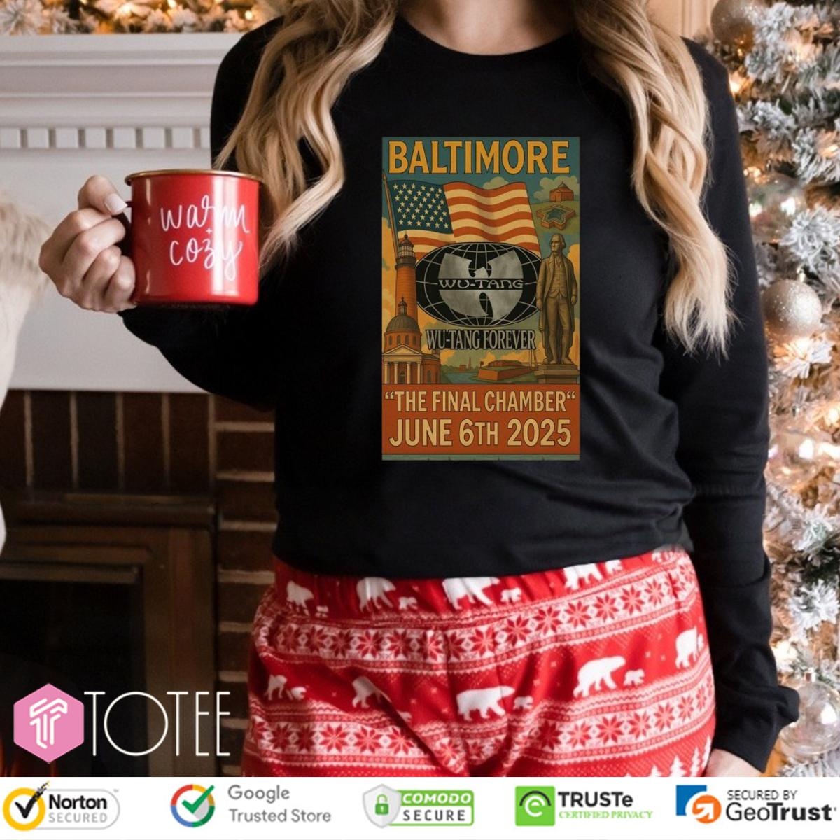 Baltimore Wu-Tang Forever The Final Chamber June 6Th 2025 Long Sleeve