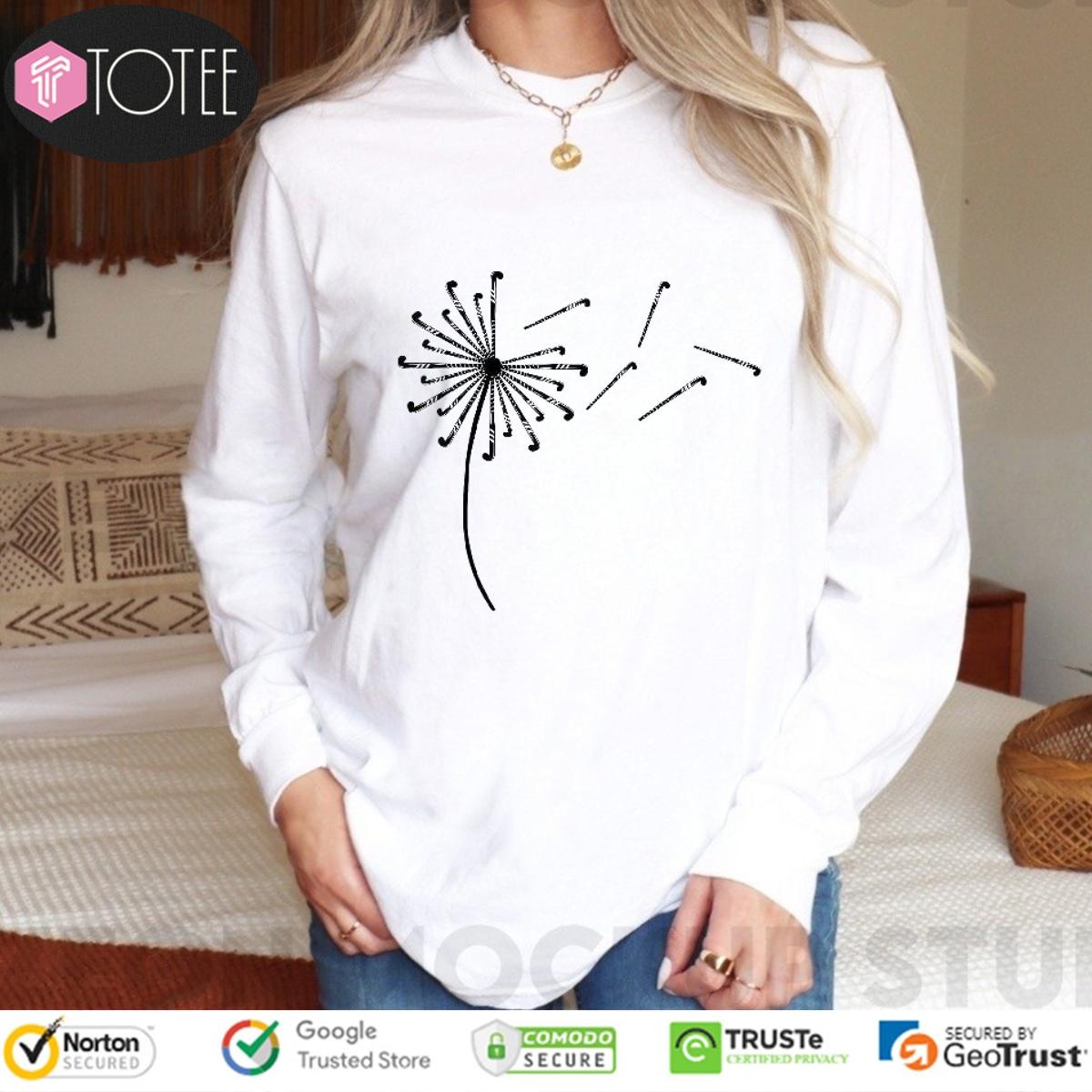 Dandelion Flower Hockey Stick Long Sleeve