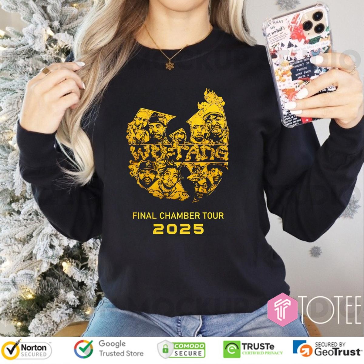 Final Chamber Tour 2025 Wu-Tang Clan Logo Long Sleeve