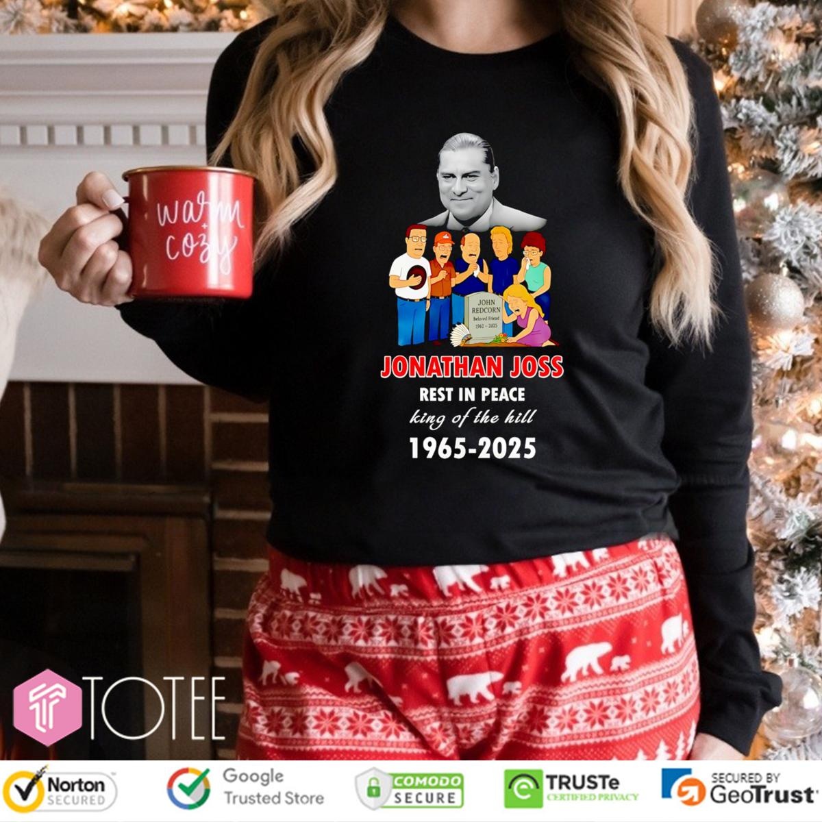 Rest In Peace Jonathan Joss 1965-2025 King Of The Hill Long Sleeve