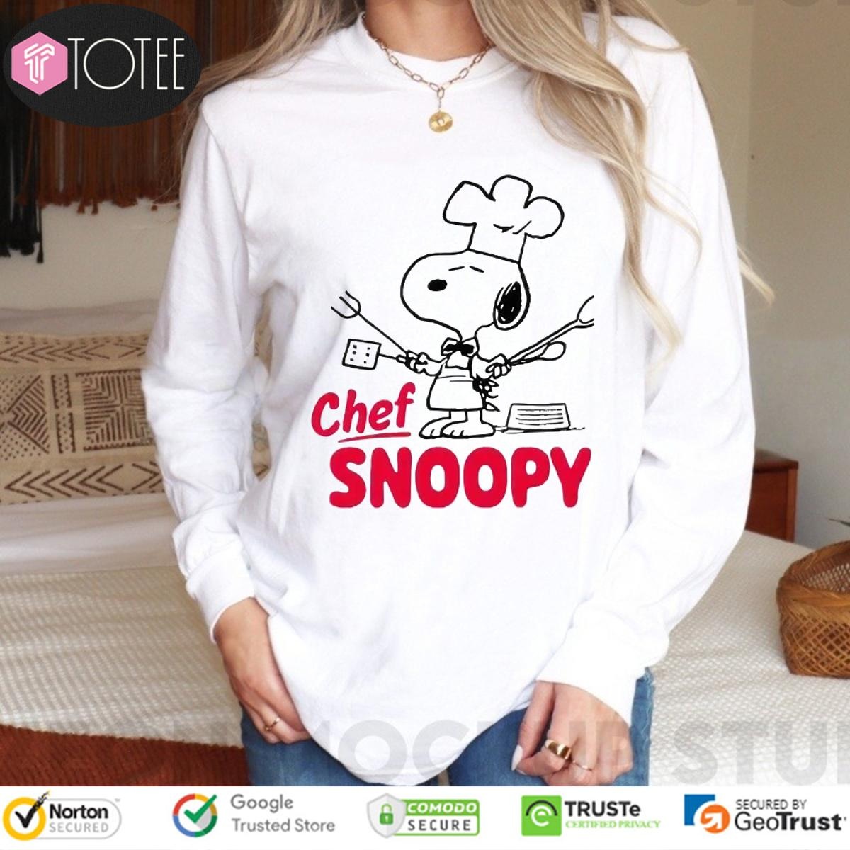 Jeremy Allen White Chef Snoopy Long Sleeve