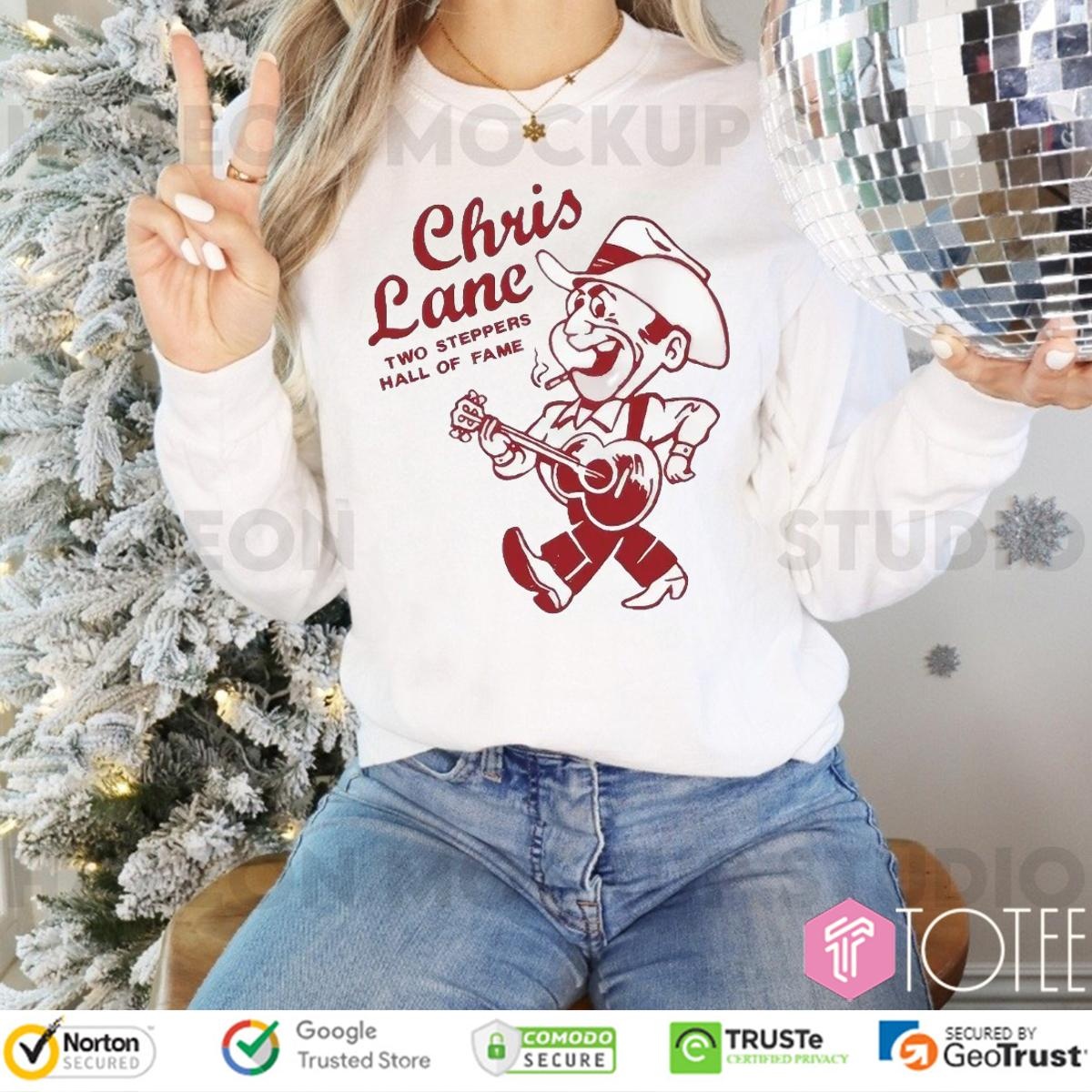 Chris Lane Two Steppers Hall Of Fame Tour Long Sleeve