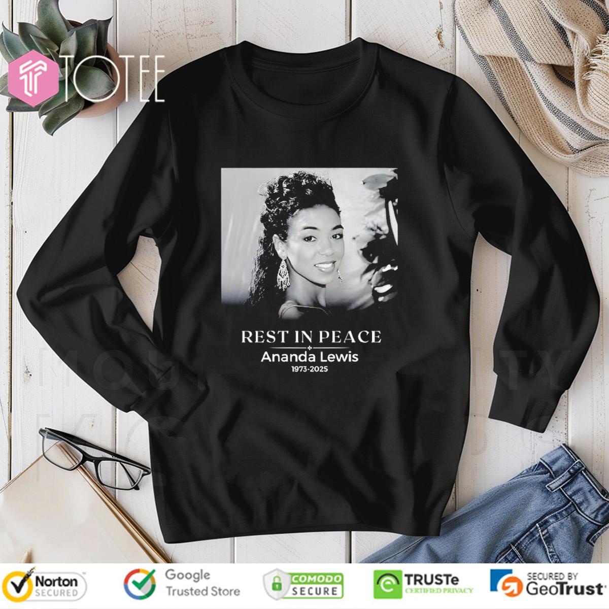Rip Ananda Lewis At 52 Years Old Long Sleeve