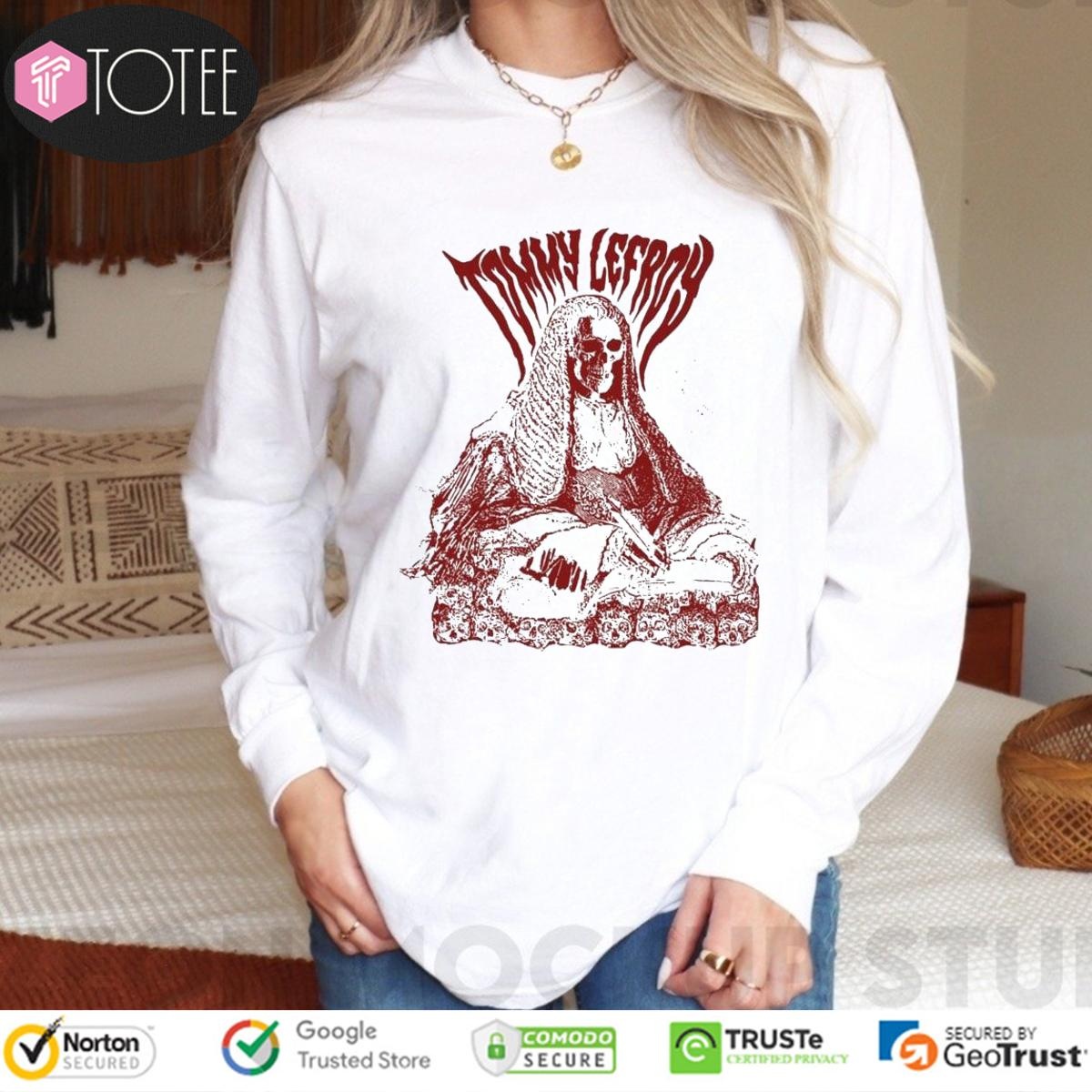 Amelia Woolley Wearing Tommy Lefroy Heavymetal Tom Long Sleeve