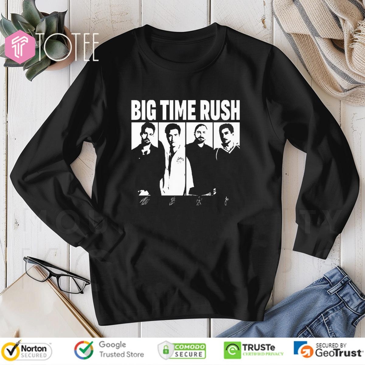 Big Time Rush Tour 2025 Signatures Long Sleeve