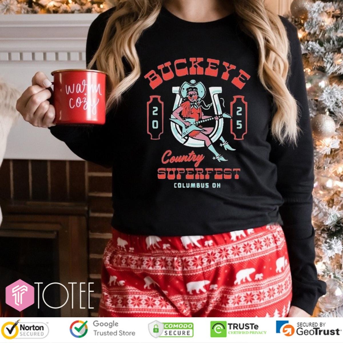 Buckeye Country Superfest June 21 2025 Columbus Ohio Long Sleeve
