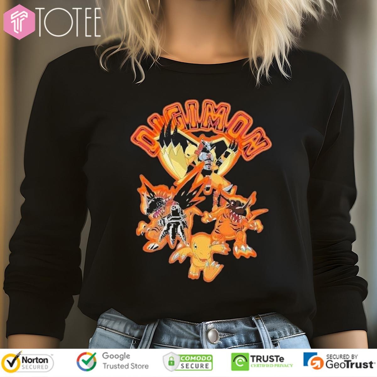 Dim Mak Digimon Agumon Evolution Long Sleeve