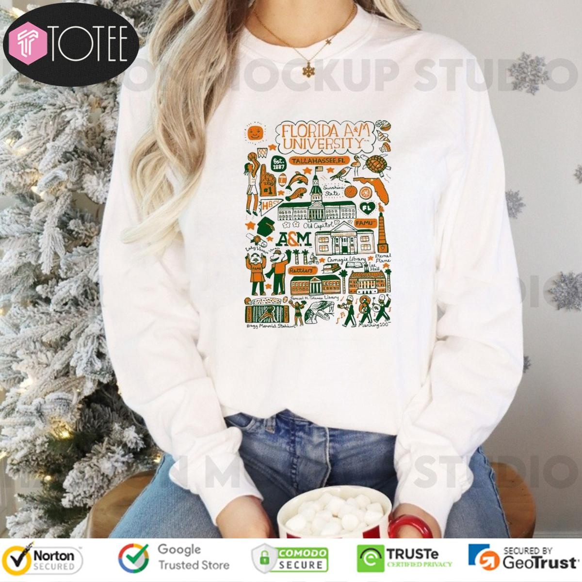 Florida A&M University Art Illustration Long Sleeve
