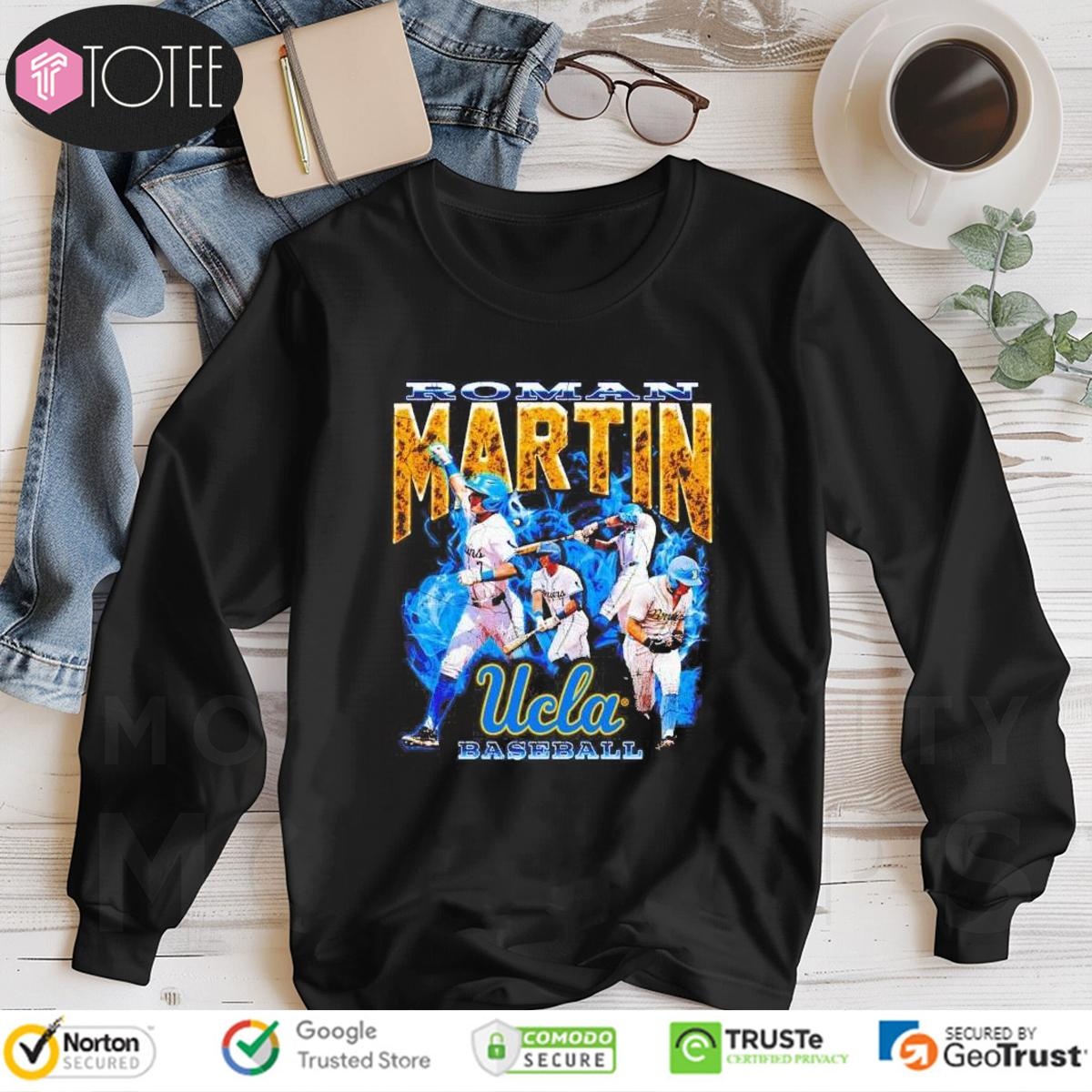 Roman Martin 90S Picture Collage Ucla Bruins Baseball Long Sleeve